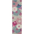 thumbnail image 2 of Nourison Passion Floral Grey 2'2" x 7'6" Area Rug, (2x8), 2 of 8