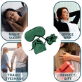 thumbnail image 5 of Máscara para dormir, cubierta de seda para los ojos, satén suave, venda para los ojos, correa elástica, parasol nocturno, siesta de viaje, 5 of 5