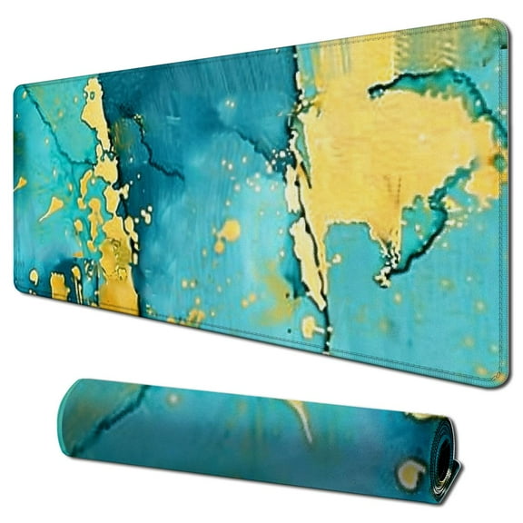 nygtbtfer   Mouse Pad   Mouse   , Ergonomic Memory Foam Anti-Slip Rubber Base Set Easy Typing , 31.5x11.8 in