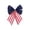 A, variant on KUNPENG Patriotic Star Bow for Wreaths - July 4th Independence Day Ribbon Streamer - Red White and Blue Party Decorations for Front Door and Wall 14"x8"