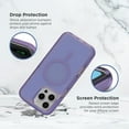 thumbnail image 6 of iHome Magnetic Velo Phone Case for iPhone 16 Pro, Pastel Purple, 6 of 8