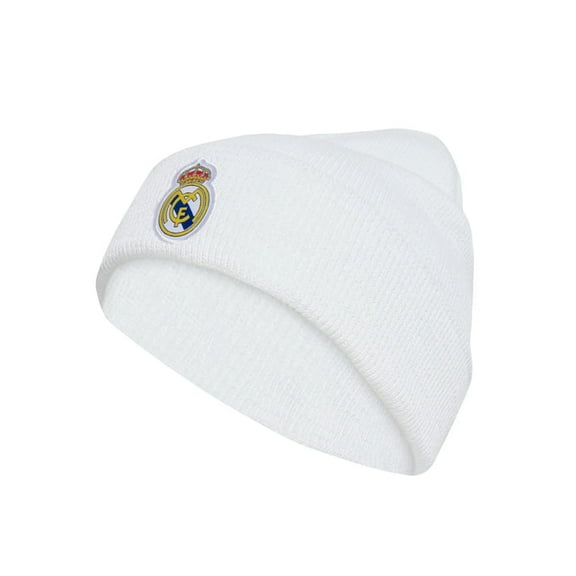 Real Madrid Woolie Beanie One Size - White