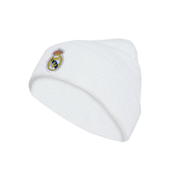 Adidas Real Madrid Unisex White Woolie Beanie