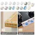 thumbnail image 3 of Bearachild Cinta de sellado de esquina de 3,2 m/rollo de 3,8 cm para baño, cocina, ducha, fregadero, cinta de sellado de baño, tira de calafateo, pegatina Juegos de accesorios de baño No.05 Bearachild HA001446-05, 3 of 6