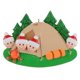 thumbnail image 1 of Árbol De Navidad Familiar Personalizado, Colgantes De Resina De Navidad, Decoraciones Navideñas, Regalo De Invierno Cateissary HA043209-03, 1 of 6