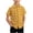 Yellow, variant on Plaid Shirts for Boys Lapel Button Down Gingham Short Sleeve Shirts Lightweight Casual Hiking Study Tour Shirt Khaki 11-12 Years