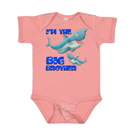 

Inktastic I m the Big Brother Shark Gift Baby Boy Bodysuit