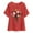 Red, variant on Lumivie Plus Size Tops For Women 4X Cotton Fitted Graphic Tshirts Shirts For Women Aesthetic Women'S Blouses & Button-Down Shirts Plus Size Womens Graphic T Shirts