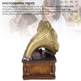 thumbnail image 3 of Phonograph Record Player Model, Resin Highly Simulated Model Phonograph  for Shop, 3 of 7