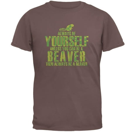 Always Be Yourself Beaver Mens T Shirt