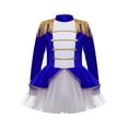 thumbnail image 5 of iiniim Girls Princess Ballet Dance Tutu Dress Christmas Halloween Party Performance Royal Blue 4, 5 of 7