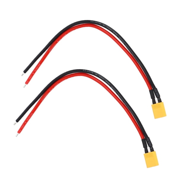 X Conector hembra con cable, 2 piezas XT30 Enchufe X Enchufe X Enchufe con cable Rendimiento confiable