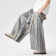 thumbnail image 4 of Pantalones Culotte Casuales de Verano Para Hombre, Ligeros, Transpirables, de Corte Holgado, Cómodos, Para Uso Diario., 4 of 4