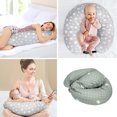 thumbnail image 4 of Almohada de lactancia para bebé y almohada para el cuerpo de la mujer embarazada Almohada de lactancia para bebé, alimentación con biberón,, 4 of 5