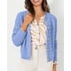 thumbnail image 4 of Suéter PRETTYGARDEN Cardigan de Punto para Mujer Azul Claro Talle Grande, 4 of 6