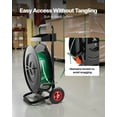 thumbnail image 4 of VEVOR Banding Strapping Cart, Fit for PET/PP/Polyester Strapping Coils with 8 or 16 in Core Size, Heavy Duty Strapping Dispenser Equipped with Upgrade Brake System, Built-in Spacious Tray for Tools, 4 of 9