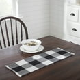 thumbnail image 3 of VHC Brands Runner 8x24, Cotton Dining Room, Kitchen Table Runner, Country Farmhouse Style, Annie Buffalo Check Black, 3 of 3
