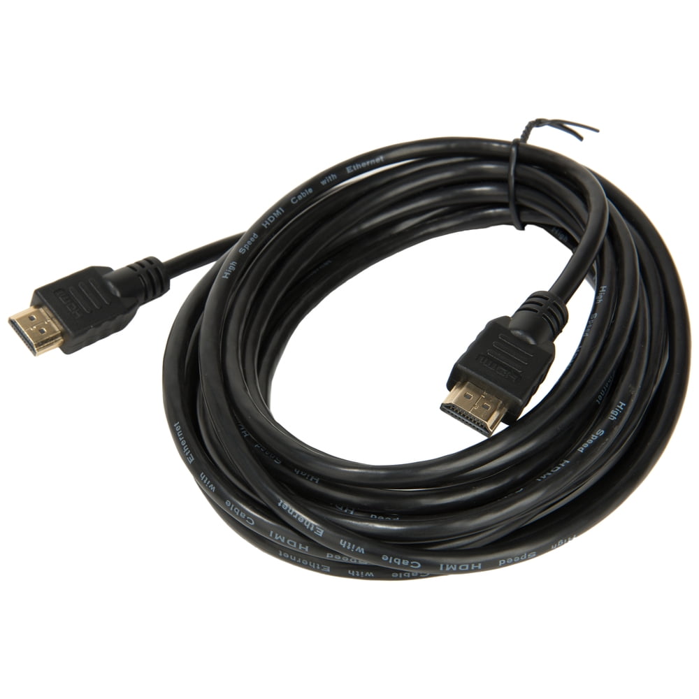 6 Ft. Gold Plated Connector High Speed HDMI 4K Compatible Cable 3 Pack with 6 Adhesive Cable Organizers