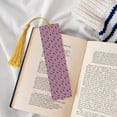 thumbnail image 4 of Kdxio Strawberries Print Metal Tassel Bookmarks,Perfect Gift for Art Lovers and Bookworms Metal Bookmarks for Women, 4 of 8