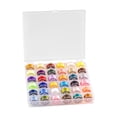 thumbnail image 2 of yuksok Prewound Bobbin Thread Wound Bobbins Set Portable Thread Organizer Practical 36 Color Thread, 2 of 9