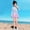 Light Blue, variant on Toddler Swimsuit Girl Kids Sun Protective Mermaid Print Long Sleeve Dress Style One Piece Swimsuit Toddler Bathing Suit Girl Size 4-5Y