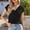 Black, variant on Only Moment Womens Tops V Neck Casual Short Sleeve Shirts Business Dressy Work Blouses Tee Shirts Womens Black,L