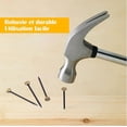 thumbnail image 4 of Hanging Nails, 50 PCS Photo Hangers Nails Picture Frame Nails Hangers Picture Pins with Plastic Storage Box Small Nail X Wall Spike for Picture Frame,, 4 of 5