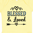 thumbnail image 4 of Inktastic Blessed and Loved Boys or Girls Baby Bodysuit, 4 of 5