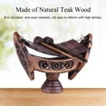 thumbnail image 5 of Xilófono tailandés de madera tallada, madera de teca natural, hermoso patrón, decorativo para el hogar 27cm, 5 of 5