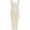 Flower Beige, variant on Women's Spring Wedding Guest Dress Summer Formal Sleeveless Elegant Floral Lace Cocktail Maxi Long Dresses