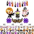 thumbnail image 2 of Halloween Balloon Set Decorative Party Balloon Hanging Swirl Tassel Banner, 2 of 10