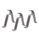 thumbnail image 2 of Soportes para barra de cortina de hierro resistente, soportes para barra tipo R, soporte para barra de cortina de pared 22mm gris, 2 of 9