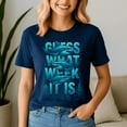 thumbnail image 5 of Guess What Week It Is Funny Summer Shark Awareness Support, Funny Shark Week Shirt, Shark Lover Summer, Beach Vacation TShirt, Ocean Animal, 5 of 5
