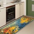 thumbnail image 3 of 2x6 FT Kitchen Runner Rugs Non Skid Washable, Faux Wool Rug Runners for Hallways Bathroom Carpet Runner, Soft Indoor Modern Floor Rug for Entryway Laundry Room, 3 of 11
