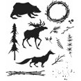 thumbnail image 2 of Tim Holtz Cling Stamps 7"X8.5"-Into The Woods - CMS-385, 2 of 2