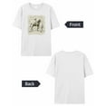 thumbnail image 6 of Western Desert Womens T Shirts Short Sleeve Cotton Crewneck T-Shirt Graphic Tees, Casual Tops Tshirt for Women Teen Girls, 6 of 7