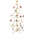 thumbnail image 1 of Árbol de Navidad Best Choice Products, hierro forjado, oro de 6 pies, 1 of 7