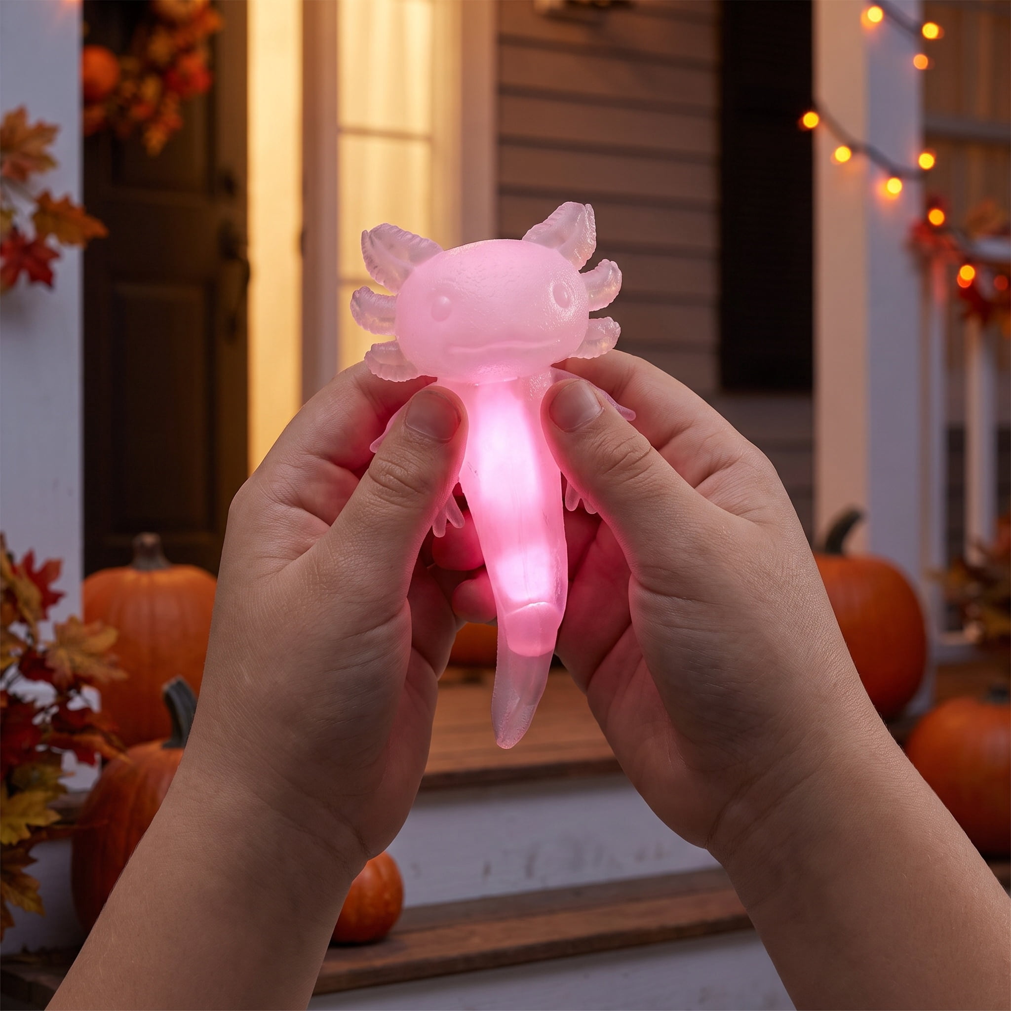 Glow Axolotl Party Favor, Pink, Halloween by Way To Celebrate