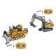 thumbnail image 1 of 2 Set Bulldozer Digger Truck Baoblaze control remoto excavadora, 1 of 8
