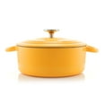 thumbnail image 4 of Chantal Enameled Cast Iron Cookware, 3 quart Dutch Oven, Marigold, 4 of 8
