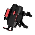 thumbnail image 2 of Dashboard & Windshield Universal Car Mount Phone Desk Stand With Suction Cup Base And Telescopic Arm For Suitable For All Types Of Cell Phones,Red, 2 of 7
