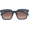 thumbnail image 2 of Radley London Women's 6506 Verdigris Turquoise Oversized Square Sunglasses, 2 of 5