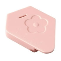 1Pcs Magnetic Seam Guide for Sewing Machine, Multifunctional Polygonal Hemmer Guide with Scale, Universal Sewing and Quilting Supplies Accessories Tools (Polygonal Seam Guide) (Pink)