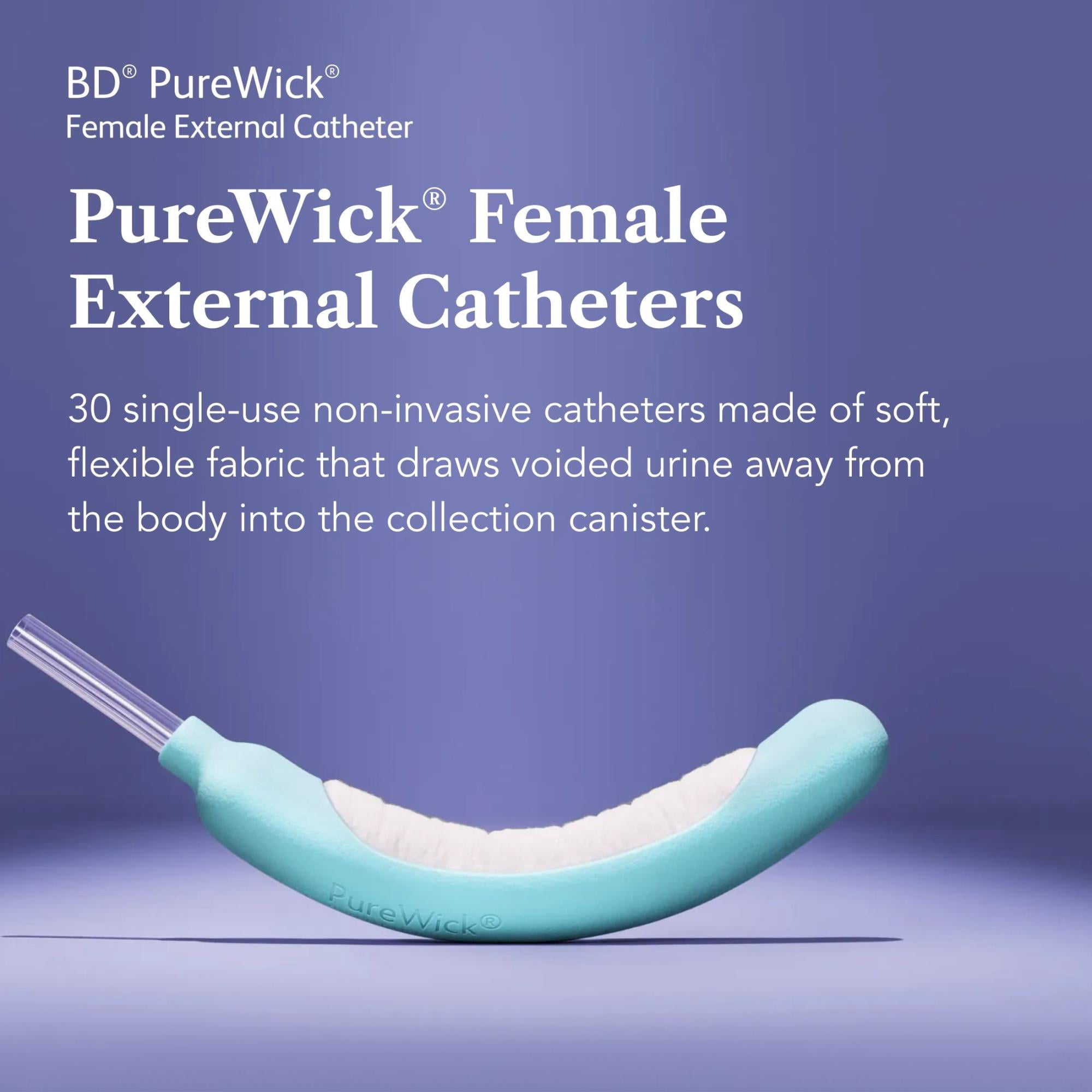 PureWick Female External Catheters, Box of 30, PWFX30