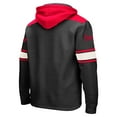 thumbnail image 3 of Men's Colosseum Black Nebraska Huskers 2.0 Lace-Up Pullover Hoodie, 3 of 3