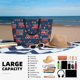 thumbnail image 5 of Fotbe Fire Truck 1 Bolsa de Viaje para Playa - Resistente al Agua, Bolsa Tote de Gran Capacidad y Ligera con 7 Bolsillos para Mujeres y Hombres, 5 of 7