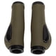 thumbnail image 4 of Puños De Cuero Para Bicicleta, Superficie Antideslizante Con Absorción De Impactos Para Tubo De Manillar De 22,2 Mm De Diámetro, Diseño Ergonómico, Apariencia Vintage, Suaves, 4 of 7