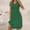 #2Green, variant on Byworldtasic Womens Short Sleeve Casual Dresses V Neck Button-down Floral Vacation Sundress