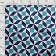 thumbnail image 2 of oneOone Viscose Chiffon Fabric Triangle|Parallelogram & Square Geometric Print Sewing Fabric BTY 42 Inch Wide, 2 of 4