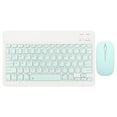 thumbnail image 1 of Bluetooth Keyboard Set,10 Inch Bluetooth Keyboard Rechargeable Wireless Keyboard Wireless Keyboard Mouse Combo Performance Driven, 1 of 14